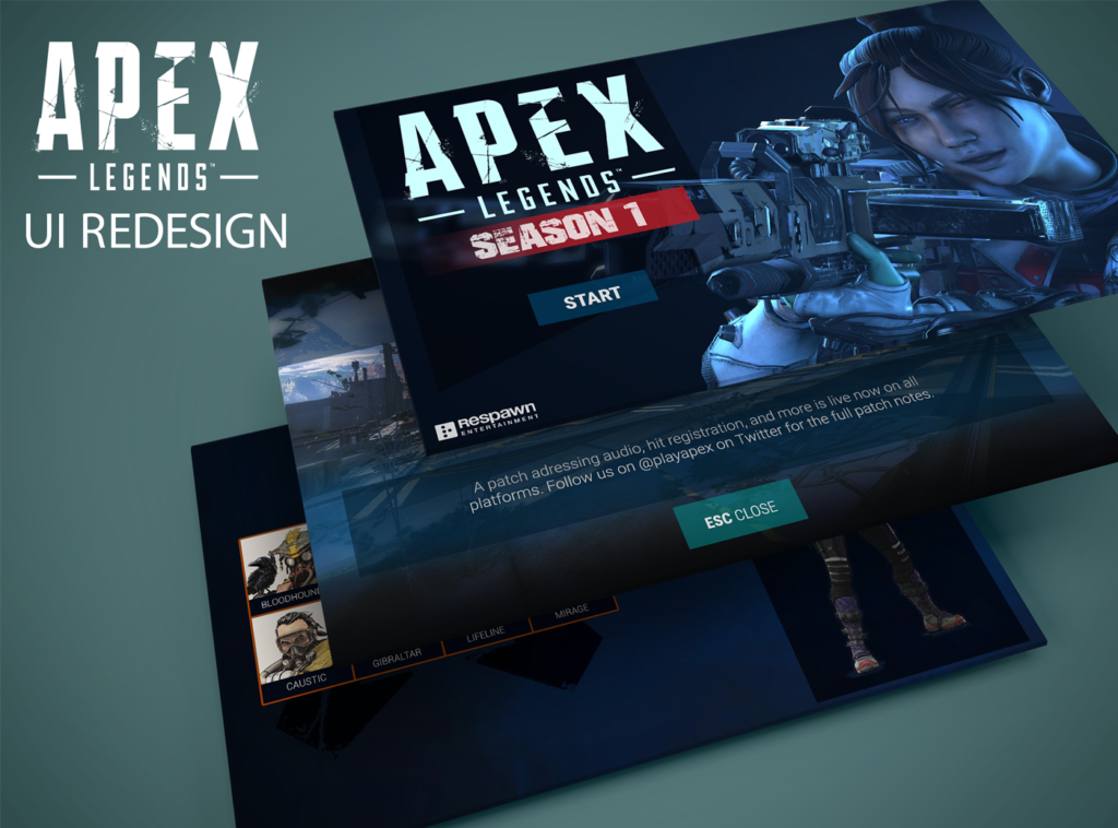 Apex Legends UI Design