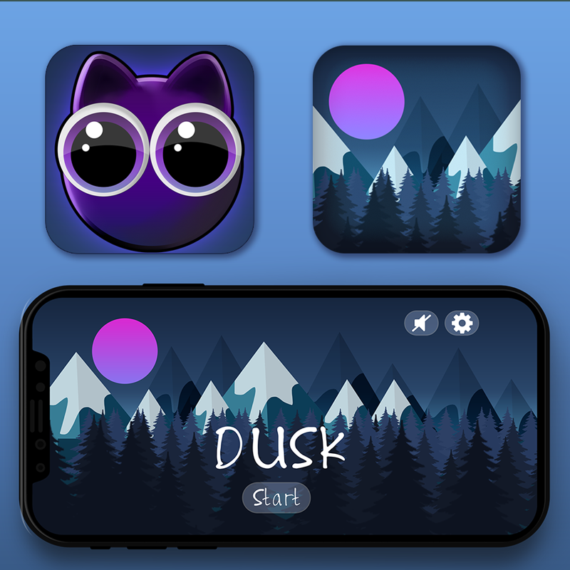 Dusk Game Branding