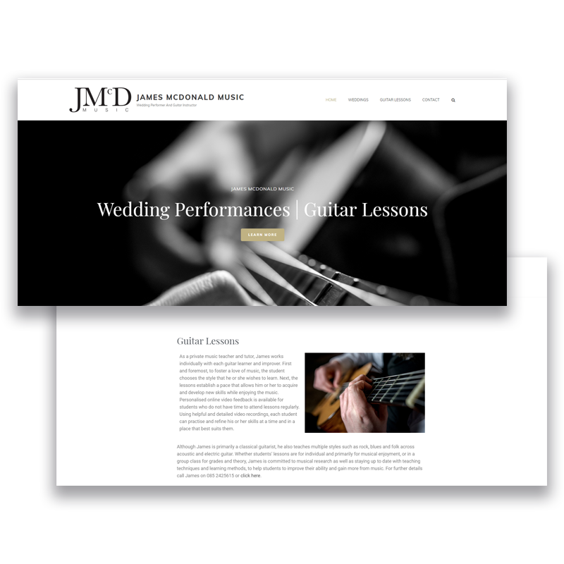Website Design Mockup