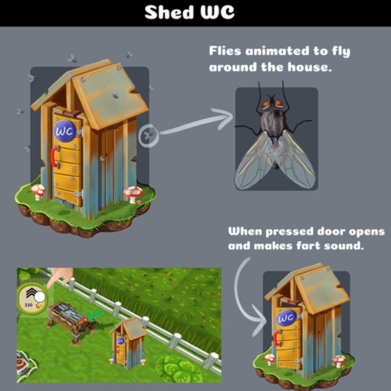 Shed Building Concept Art