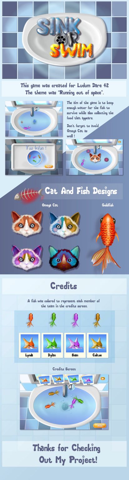Sink or Swim Game Art Direction