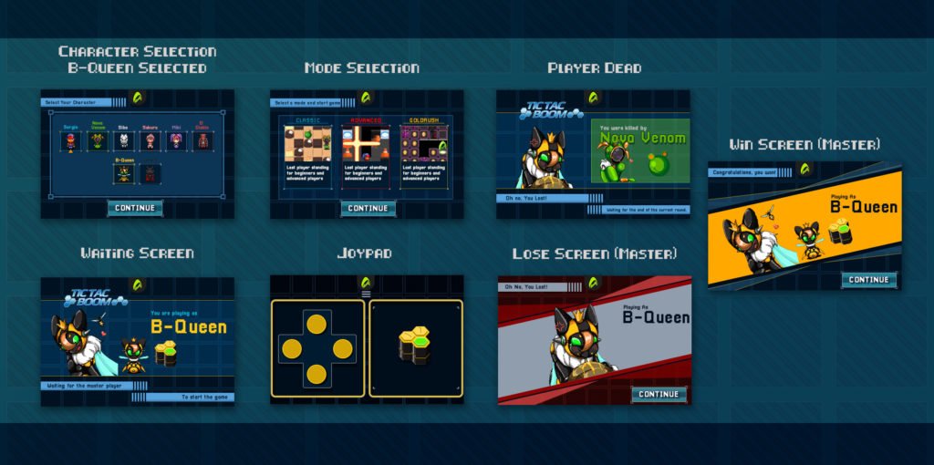 Tic Tac Boom UI Design Concept