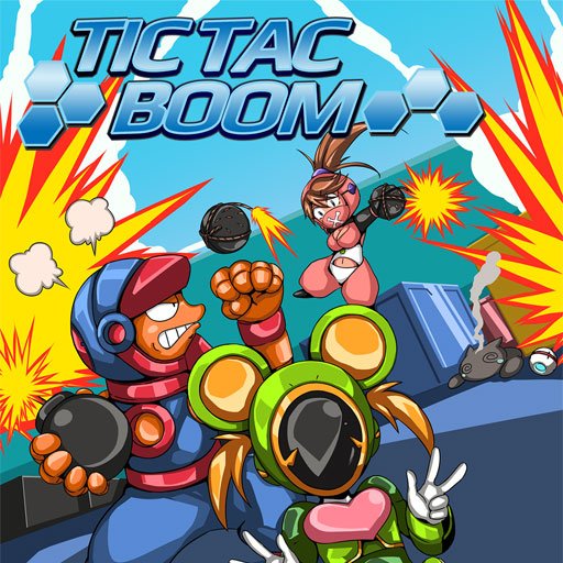 TicTacBoom Multiplayer Logo